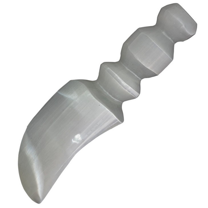 small selenite athame
