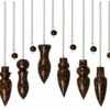 coconut wood pendulum