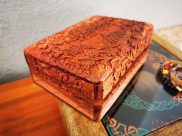 Portable Spiritual Altar Box Set (Filigree Tree of Life) - Image 2